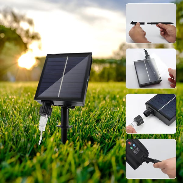 🎆 4-Pack Solar Fireworks Lights — 480 LEDs