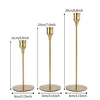 Simple candlelight dinner candle holder decoration