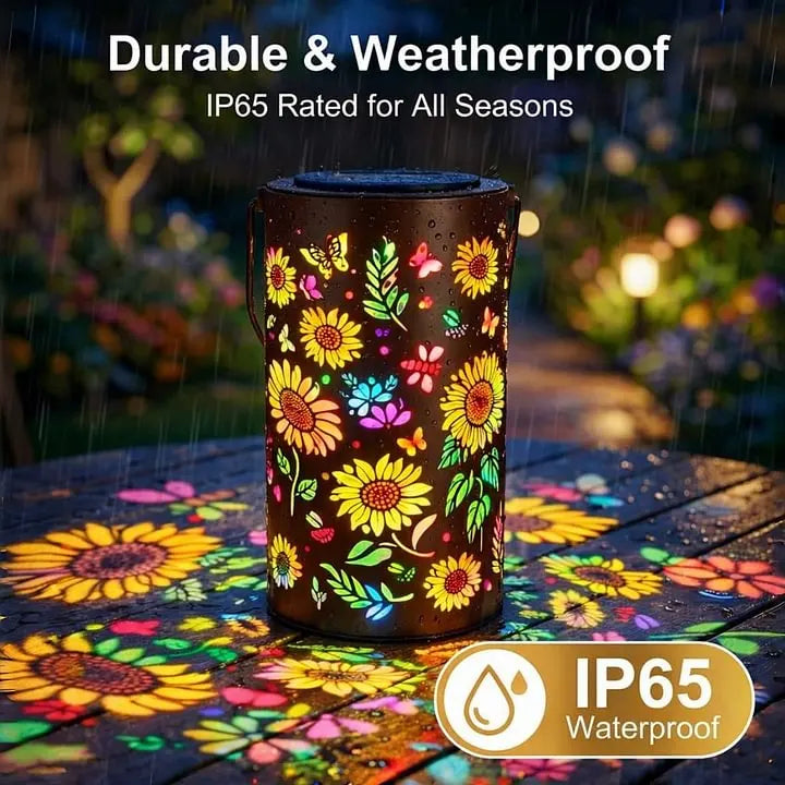 🔥HOT-💖50% Off 💐Solar Sunflower Garden Lantern🌼