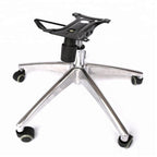 Metal Aluminum Complete Swivel Office Chair Base