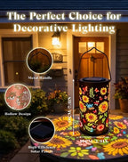 🔥HOT-💖50% Off 💐Solar Sunflower Garden Lantern🌼