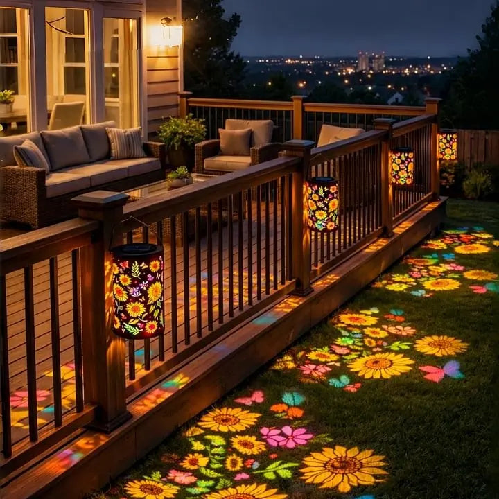 🔥HOT-💖50% Off 💐Solar Sunflower Garden Lantern🌼